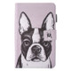 For Galaxy Tab A 10.1 (2016) / T580 Lovely Cartoon Bulldog Pattern Horizontal Flip Leather Case with Holder & Card Slots & Pen Slot