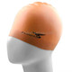 Pure Color Style Elastic Silicone Swimming Cap / Swimming Hat, SC310(Orange)