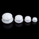 4 Cups / Set Health Care Body Massage Cupping Therapy Anti Cellulite Silicone Vacuum Cups (White)
