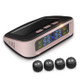 Universal Car Wireless Solar Energy TPMS Tire Pressure Alarm System External Tire Monitor