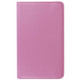 Litchi Texture Horizontal Flip Solid Color Leather Case with 360 Degrees Rotation Holder for Galaxy Tab E 9.6 / T560 / T561(Pink)