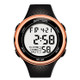 SANDA 375 Watch For Male Students Simple Casual Electronic Watch Sports Waterproof Luminous Watch(Rose Gold)