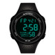 SANDA 375 Watch For Male Students Simple Casual Electronic Watch Sports Waterproof Luminous Watch(Black)