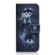 Wolf and Dog Pattern Coloured Drawing Horizontal Flip Leather Case for Galaxy S10, with Holder & Card Slots & Wallet