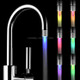 Temperature Sensitive 7 Color Gradient LED Water Faucet Light Water Stream Color Changing Faucet Tap For Kitchen and Bathroom