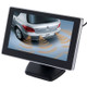 4.3 inch Car Rearview LCD Monitor with Stand, 2 Channels AV Input(Black)