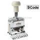High Performance Metal Material Automatic Numbering Machine (9 Code)(Silver)