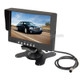 7 inch LCD Color Monitor / Two Way Video Input, One Way Audio Input