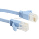 CAT6a Ultra-thin Flat Ethernet Network LAN Cable, Length: 50m (Baby Blue)