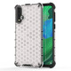 Shockproof Honeycomb PC + TPU Case for Huawei Nova 5 / Nova 5 Pro(White)