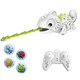 2.4G Remote Control Chameleon Toy Children Electronic Pet Intelligent Robot(White)