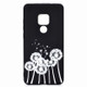 For Huawei Mate 20 Shockproof Stick Figure Pattern Soft TPU Protective Case(Dandelion)