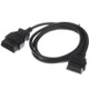 ELM327 OBDII 16 Pin to 16 Pin Bluetooth Car Diagnostic Cable, Length: 1.5m(Black)