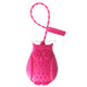 2PCS Creative Cute Owl Tea Strainer Tea Bags  Food Grade Silicone Tea Infuser Filter(Rose Red)