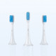 3 PCS Original Xiaomi Electric Toothbrush Heads Replacement Oral Health Care (Sensitive Type) (White)