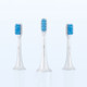 3 PCS Original Xiaomi Electric Toothbrush Heads Replacement Oral Health Care (Sensitive Type) (White)