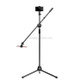 Desktop Mobile Phone Overhead Bracket Photography Micro-Course Video Recording Live Broadcasting Tripod, Dual-camera Setup