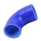 Universal Car Steam Tube Silicone Pipe Elbow 90 Degrees Reducer Hose Silicone Intake Connection Tube Special Turbocharger Silicone Tube, Inner Diameter: 16mm