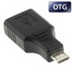 Micro USB to USB 2.0 Adapter with OTG Function, For Galaxy Tab 3 (8.0 / 10.1) T310 / P5200, Note 10.1(2014 Edition)/P600, GALAXY Tab 4 (7.0 / 8.0 / 10.1) T230 / T330 / T530, Galaxy Tab Pro (8.4/ 10.1) T320 / T520, i9500 / i9300 / N7100(Black)