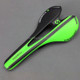 TOSEEK Road Bike Carbon Fiber Seat Bicycle Hollow Seat Saddle, 3K Texture + Extinction(Green)