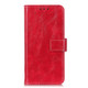For OPPO A9 (2020) Retro Crazy Horse Texture Horizontal Flip Leather Case with Holder & Card Slots & Photo Frame & Wallet(Red)
