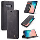 CaseMe-013 Multifunctional Retro Frosted Horizontal Flip Leather Case for Galaxy S10 E, with Card Slot & Holder & Wallet (Black)