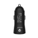 Lenyes CA830 2.4A Output Dual USB QC3.0 Smart Car Charger (Black)