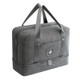 Waterproof Large Capacity Double Layer Beach Bag Portable Sports Bags Cube Bags Travel Bags(Gray)