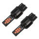 2 PCS 7443 DC9-16V / 3.5W Car Auto Brake Lights 12LEDs SMD-ZH3030 Lamps, with Constant Current(Red Light)