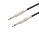 3m  1/4 inch (6.35mm) Male to Male Shielded Jack Mono Plugs Audio Patch Cable