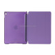 Pure Color Merge Horizontal Flip Leather Case for iPad Pro 10.5 Inch / iPad Air (2019), with Holder (Purple)