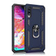 Armor Shockproof TPU + PC Protective Case for Galaxy A70, with 360 Degree Rotation Holder (Blue)