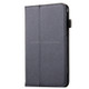 For Galaxy Tab A 7.0 / T280 Litchi Texture Magnetic Horizontal Flip Leather Case with Holder(Black)