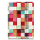 For iPad 10.2 Colored Drawing Horizontal Flip Leather Case with Three-folding Holder & Sleep / Wake-up Function(Magic Cube)