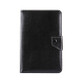 8 inch Tablets Leather Case Crazy Horse Texture Protective Case Shell with Holder for Galaxy Tab S2 8.0 T715 / T710, Cube U16GT, ONDA Vi30W, Teclast P86(Black)