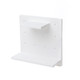 5 PCS Plastic Board Living Room Bathroom Kitchen Wall Decoration Storage Shelf(White)