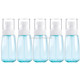 5 PCS Travel Plastic Bottles Leak Proof Portable Travel Accessories Small Bottles Containers, 60ml(Blue)