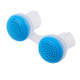 2 PCS 2 in 1 ABS Silicone Anti Snoring Air Purifier(Blue)