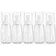 5 PCS Travel Plastic Bottles Leak Proof Portable Travel Accessories Small Bottles Containers, 60ml(Transparent)