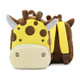 Kids 3D Animal Velvet Backpacks Children Cartoon Kindergarten Toys Gifts School Bags(Giraffe)