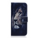 Lion Pattern Coloured Drawing Horizontal Flip Leather Case for Huawei Y6 (2019), with Holder & Card Slots & Wallet