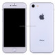 For iPhone 8 Dark Screen Non-Working Fake Dummy Display Model (Silver White)