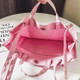 Casual Shoulder Bag Ladies Handbag Bags (Pink)