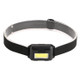 10W COB Headlamp LED Headband Light(Black)