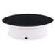 20cm 360 Degree Electric Rotating Turntable Display Stand Photography Video Shooting Props Turntable, Max Load 1.5kg, Powered by Battery
