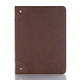 Retro Book Style Horizontal Flip PU Leather Case for iPad Pro 12.9 inch (2018), with Holder & Card Slots & Wallet (Coffee)