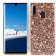 Glitter Powder Shockproof TPU Case for Huawei P30 Lite / nova 4e (Rose Gold)