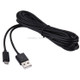 3m Micro USB Port USB Data Cable, for Nokia, Sony, Samsung, LG, BlackBerry, HTC, Amazon Kindle(Black)