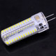 G4 4W  240-260LM Corn Light Bulb, 104 LED SMD 3014, White Light, AC 220V