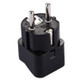 WD-9 Portable Universal Plug to (French / German) EU Plug Adapter Power Socket Travel Converter